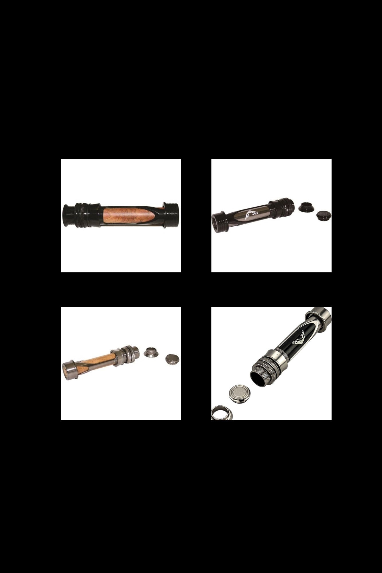Forecast Y-Series Aluminum Fly Fishing Reel Seat: Choose Burl Wood insert for Freshwater Rod or Aluminum inserts for Saltwater Rod