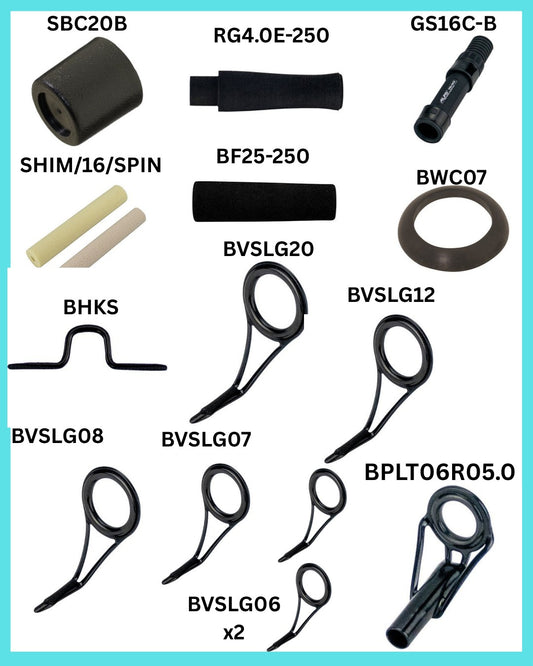 Rick's SPG721-GB class blank and supplies