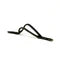 Hook keepers deluxe double foot small black