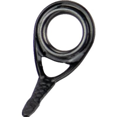 ALPS Low F Black Single Foot w/ Drk Gry / Aluminum Oxide Loop Fly Guide
