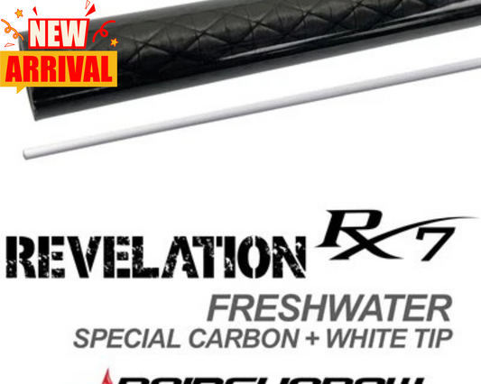 Special Edition Carbon/Satin White  Rainshadow Revelation Cast Med 10-17lb