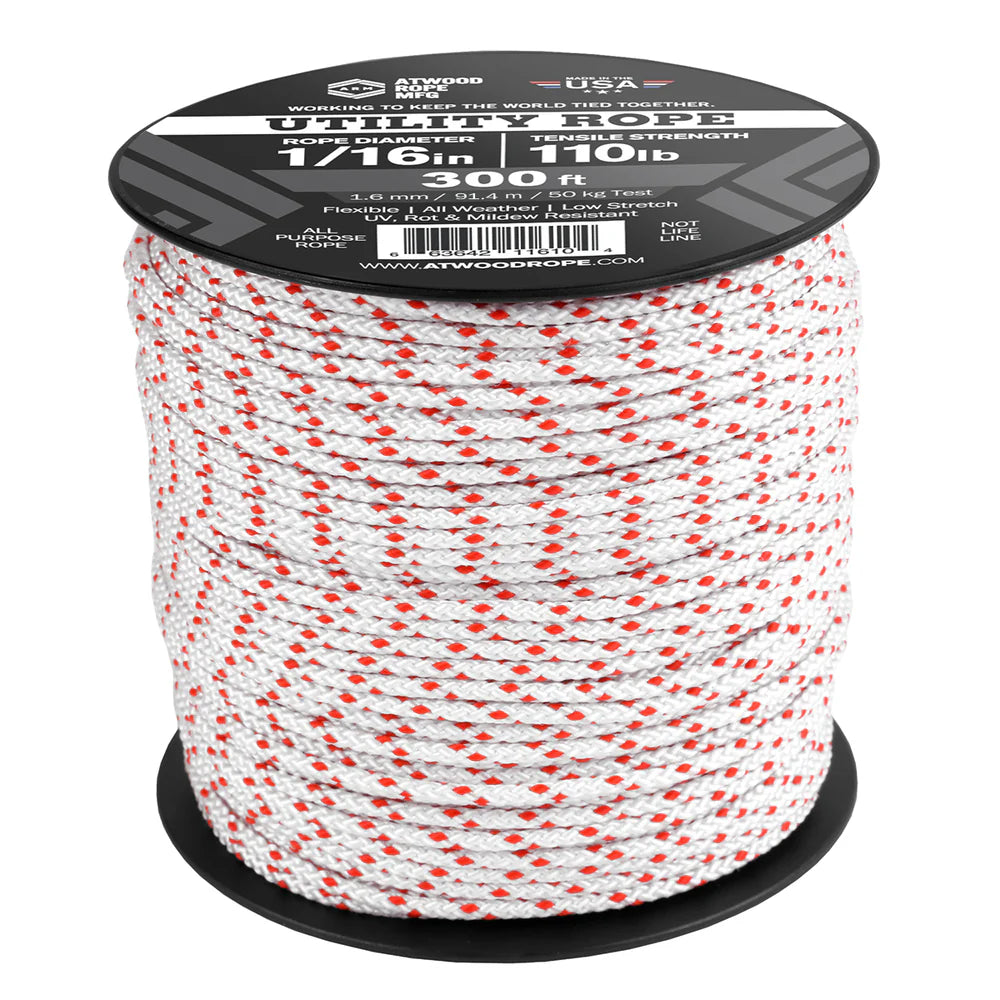 Atwood Rope 1/16 100 Ft spools