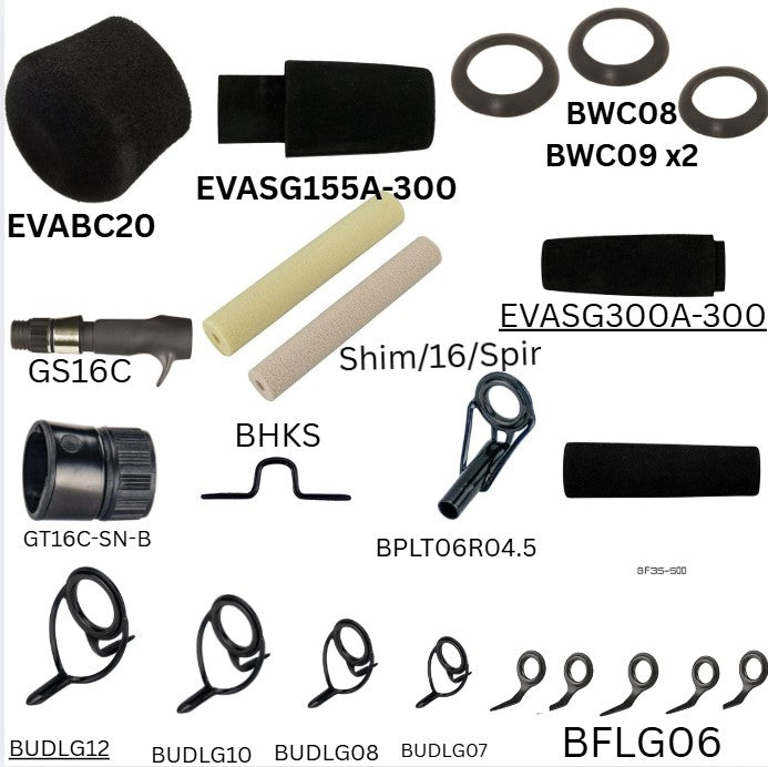 SPG844-GB class blank and kits