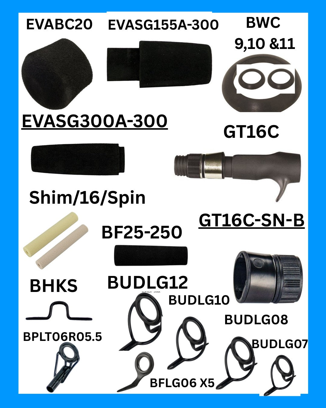 SWB70M-GB class blank