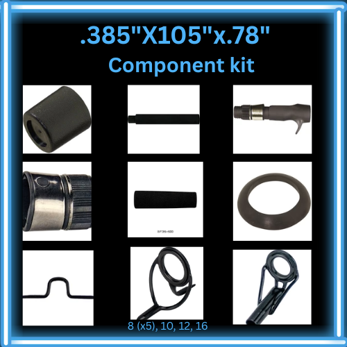 Component Kits for  Solid Glass Class Blanks