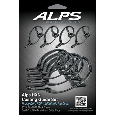 ALPS HXN Polished Heavy Guide kit 50 – Unlimited lbs
