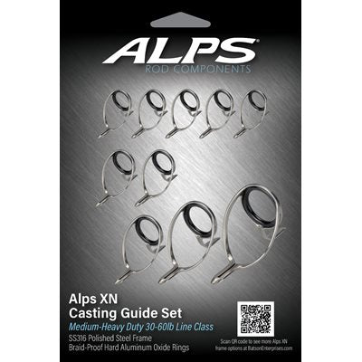 ALPS XN Polished Medium-Heavy Guide kit 30-60lbs
