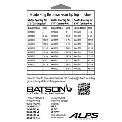 ALPS XN Polished Medium-Heavy Guide kit 30-60lbs