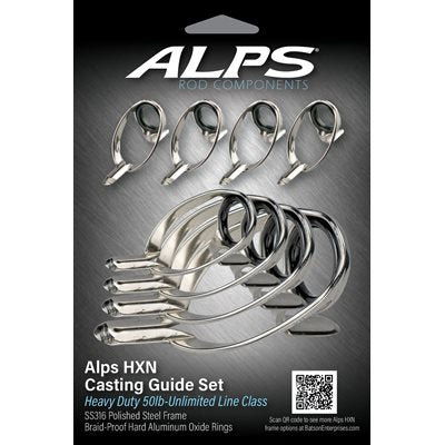 ALPS HXN Polished Heavy Guide kit 50 – Unlimited lbs