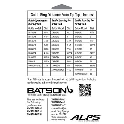 Alps Fly Guide Kits 9WT - 12WT