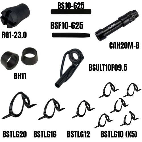 Noah Nicholson's SWB70XH-Wclass blank, recommended components & Supplies