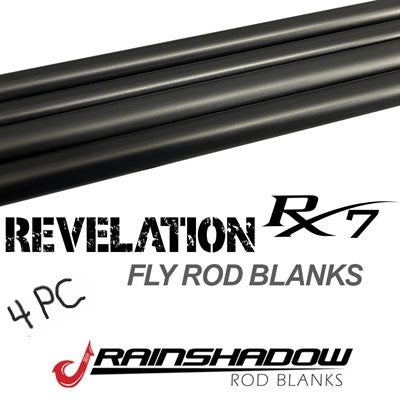 Rainshadow Revelation RX7 Graphite Fly Rod Blank (4 PC)