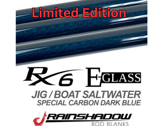 RX carbon blue limited edition saltwater jig/boat