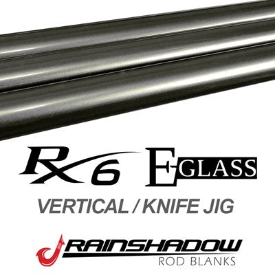 Rainshadow RX6 Vertical / knife Jig Ti Chrome