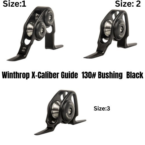 Winthrop X-Caliber 130# Bushing Roller Guide- Black