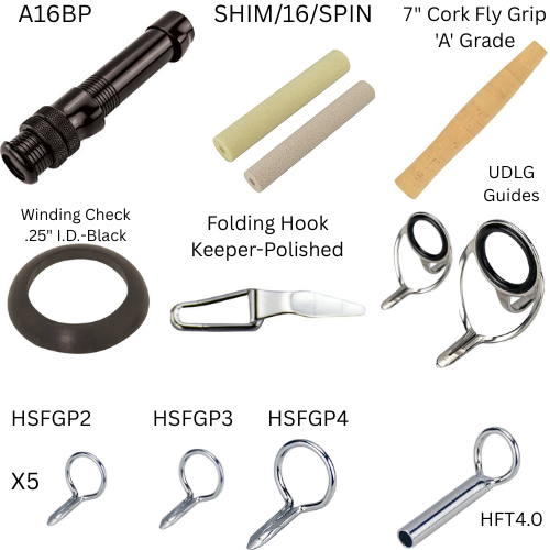 UNIF764-2OG blank, recommended components & supplies