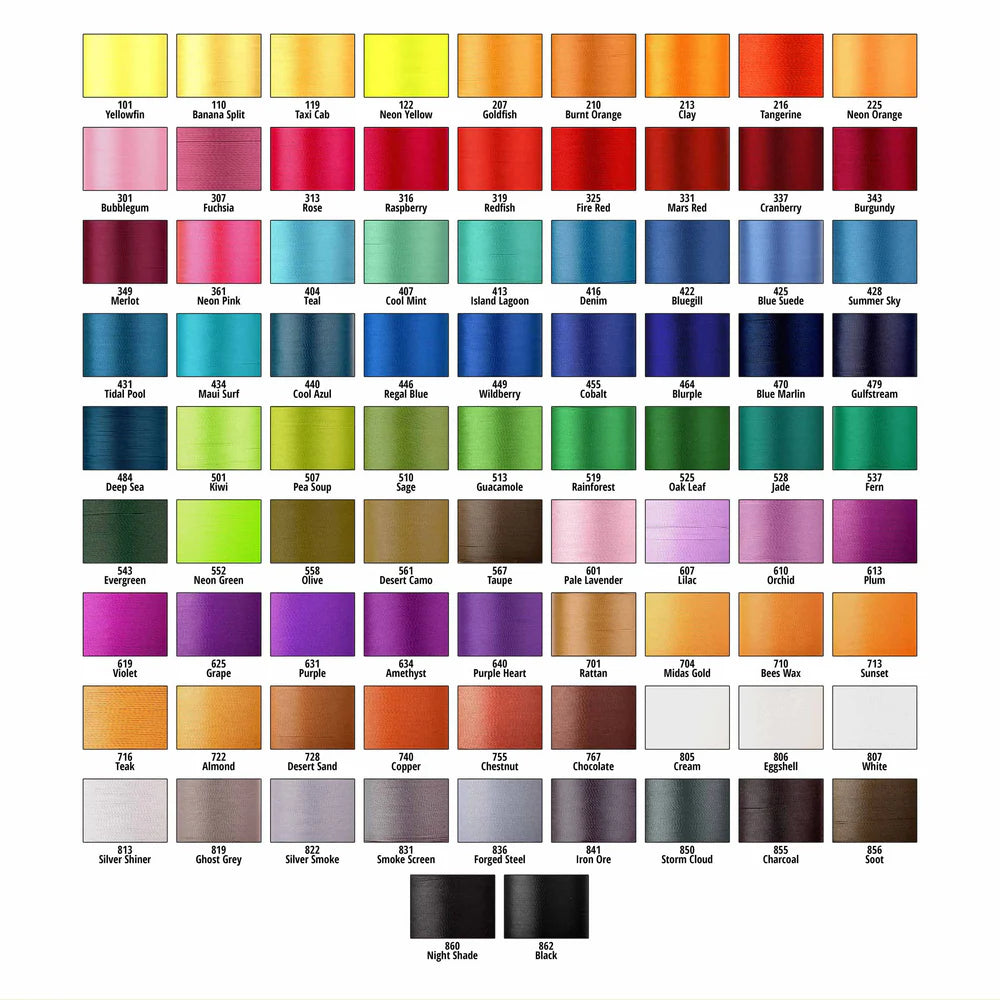 ProWrap Nylon Rod Winding Thread - Size B (1oz)